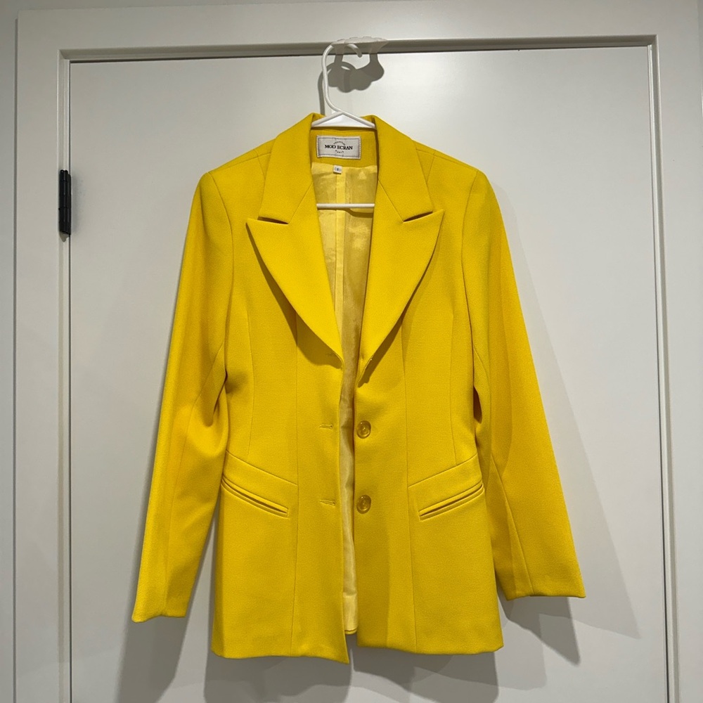 Yellow Women's Blazer